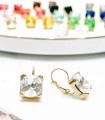 Boucles d'oreilles en cristal K9 - 14 déclinaisons