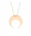 Collier acier 316L - Lune